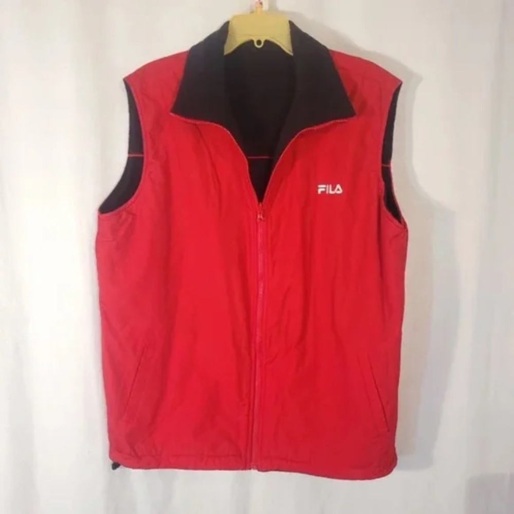 Fila Reversible Zip Up Vest